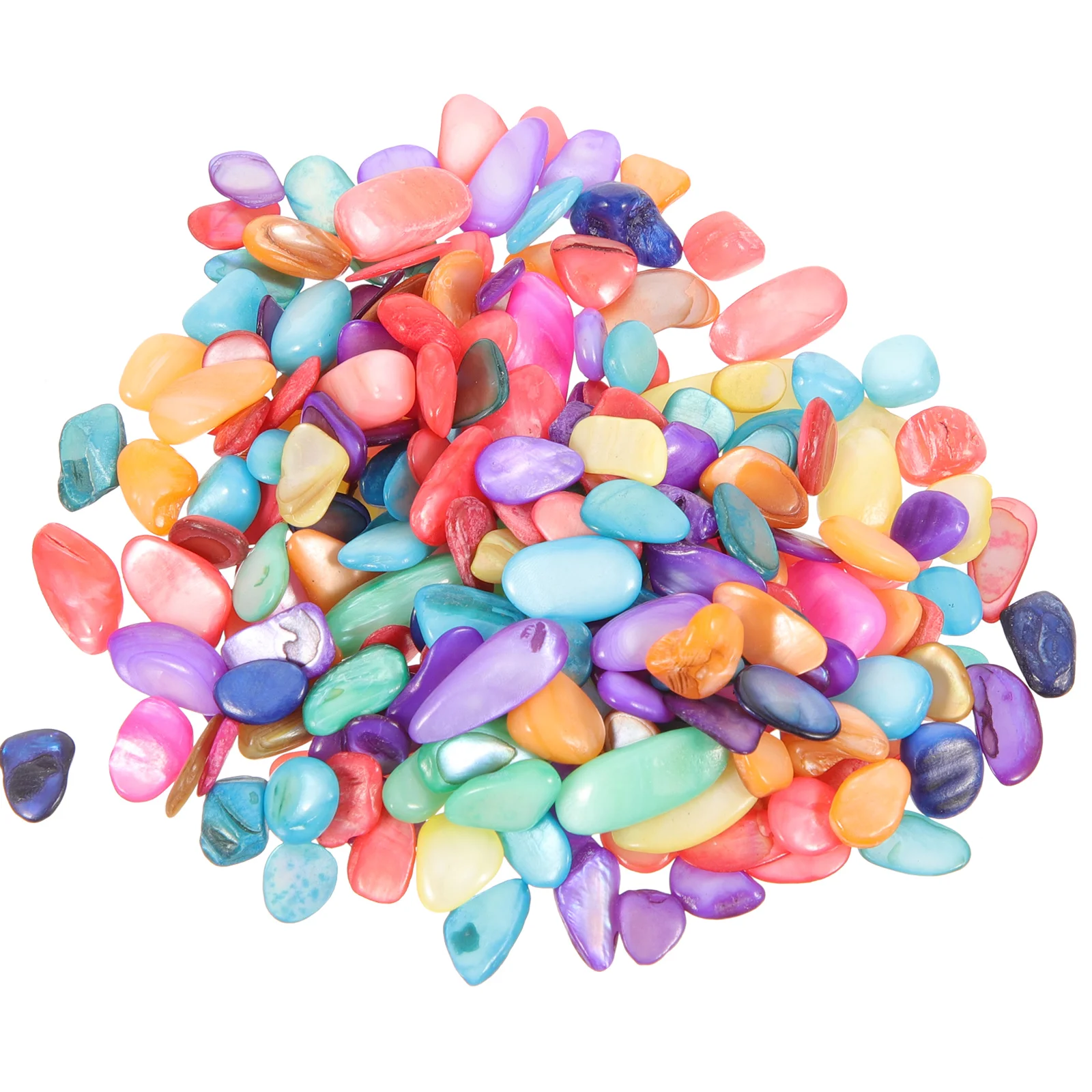 1 صندوق مختلط شل قطع اليدوية Diy بها بنفسك الحرف البلاط الزخرفية دائم ديكور المنزل أواني الزهور أكواب زهرية فسيفساء لوازم الفن هدية