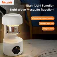 Portable Electronic Mosquito Repellent LED Light Holder With Mosquitoes Coils Liquid USB Intelligent Mosquito Exterminator