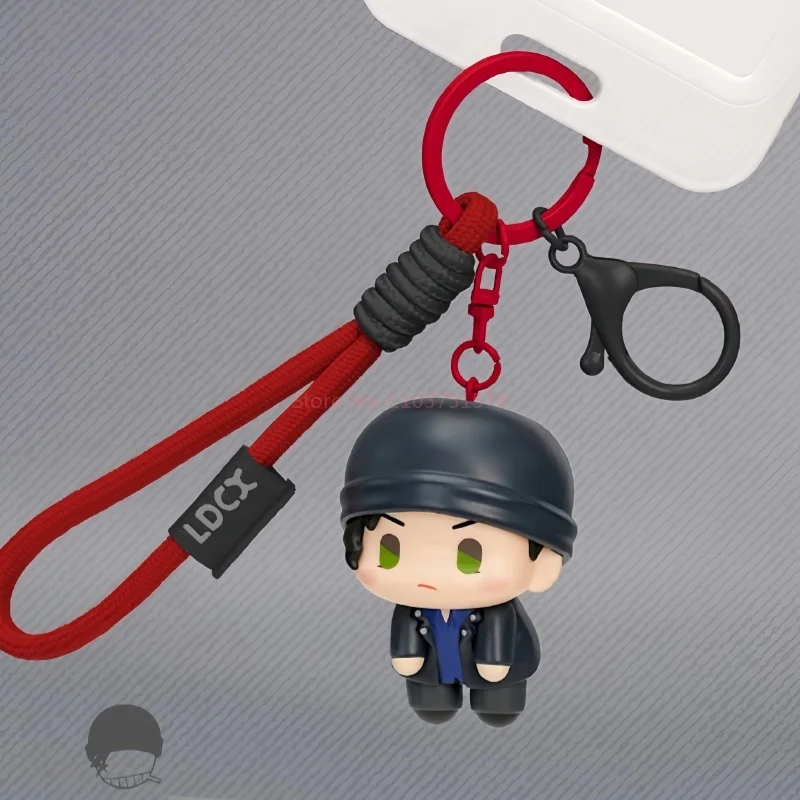 Genuíno detetive conan pendurado bonito exploração caixa cega pingente chaveiro decoração brinquedos periféricos boneca pingente brinquedos presente