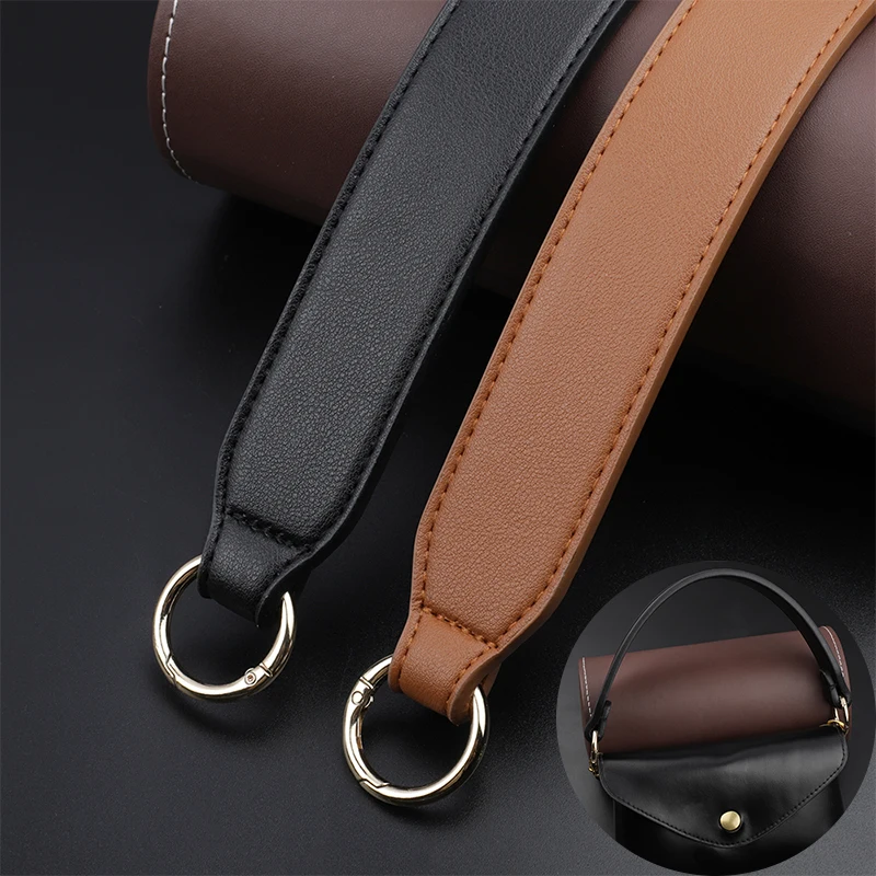 34cm Detachable Short PU Leather Handbag Purse Clutch Bag Straps Replacement Handle for Wallet Making Bags Accessories