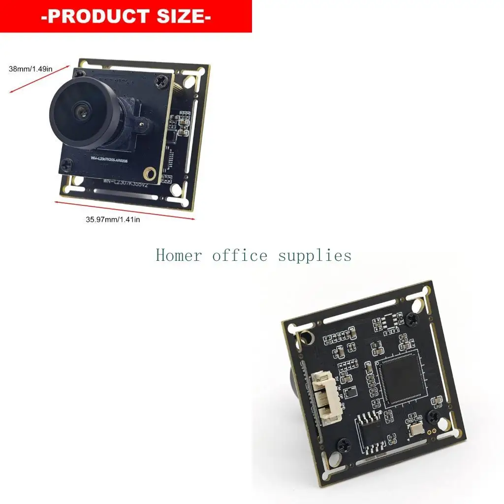 K43B Embedded Imaging USB Camera Module with 1080P 60Fps Video Capturing, AR0235 Global-Shutter Sensings and H.265 Support for