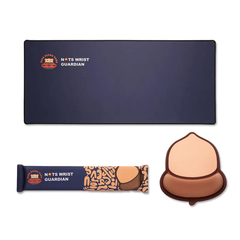 kawaii Anime Mouse Pad Silicon Gel Wrist Rest Keyboard Pad Non-slip Home Office Wrist Support Mousepad Cute