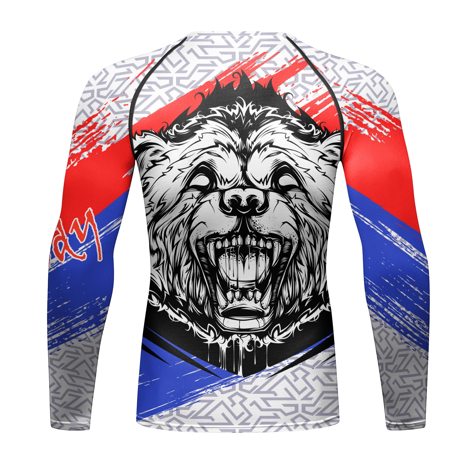 Cody Lundin Rushguard Men Bjj Jiujitsu Rashguard Brazil Sports Blouses Tiger Printed Kickboxing Gym Wear Men Sun Protection Tee