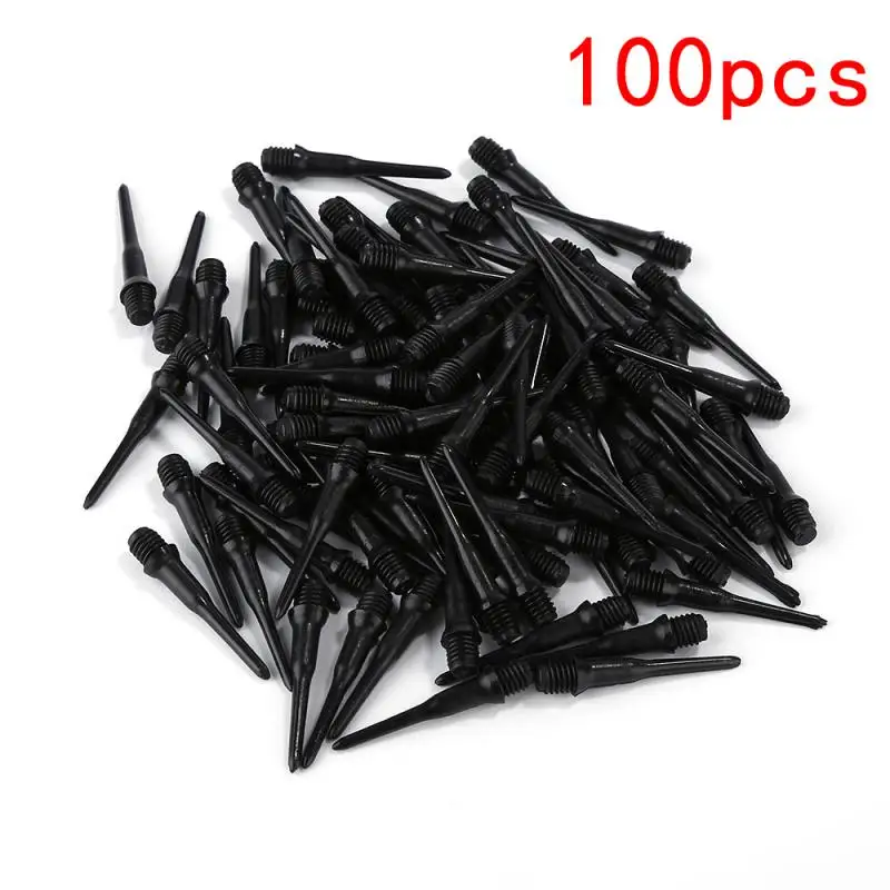 100PCS Hohe Präzision Elektronische Dart Kunststoff Professionelle Dart Langlebig Weiche Spitze Punkte Nadel Ersatz Set Darts Zubehör