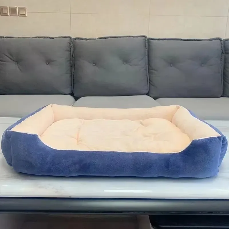Weiche Plüschmatte für Kleintiere, Bequeme Schlafmatte Ideal für Welpen, Chihuahuas und Katzen – Detail 4