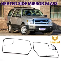Left or Right Side Door wing mirror glass Heating replacement for Ford Expedition 2012-2017 Accessories CL1Z17K707A  CL1Z17K707C