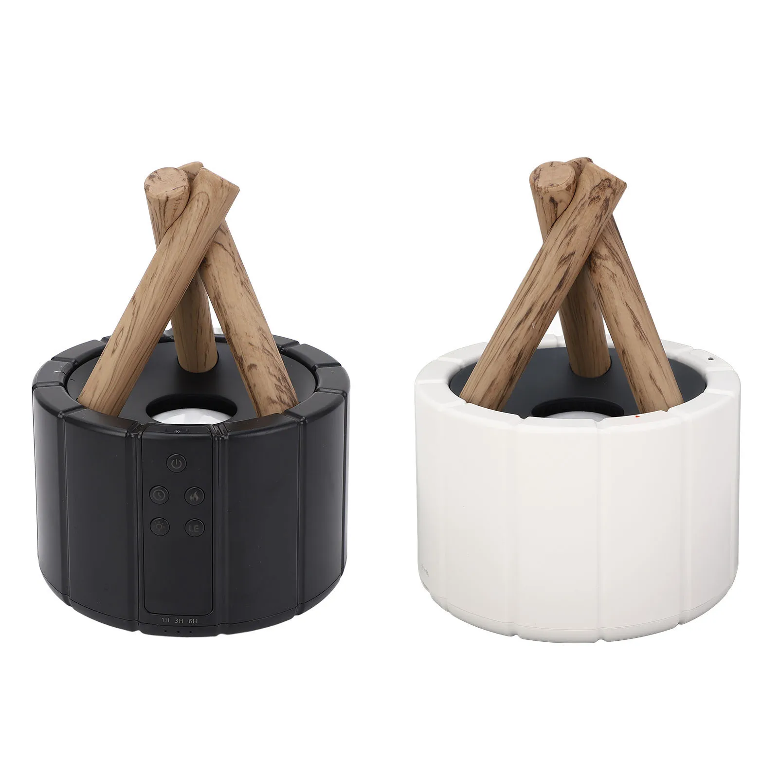 Bonfire Diffuser 250ml Campfire Flame Fire Diffuser นวัตกรรมจําลอง Campfire Humidifier สําหรับ Home Office Tabletop