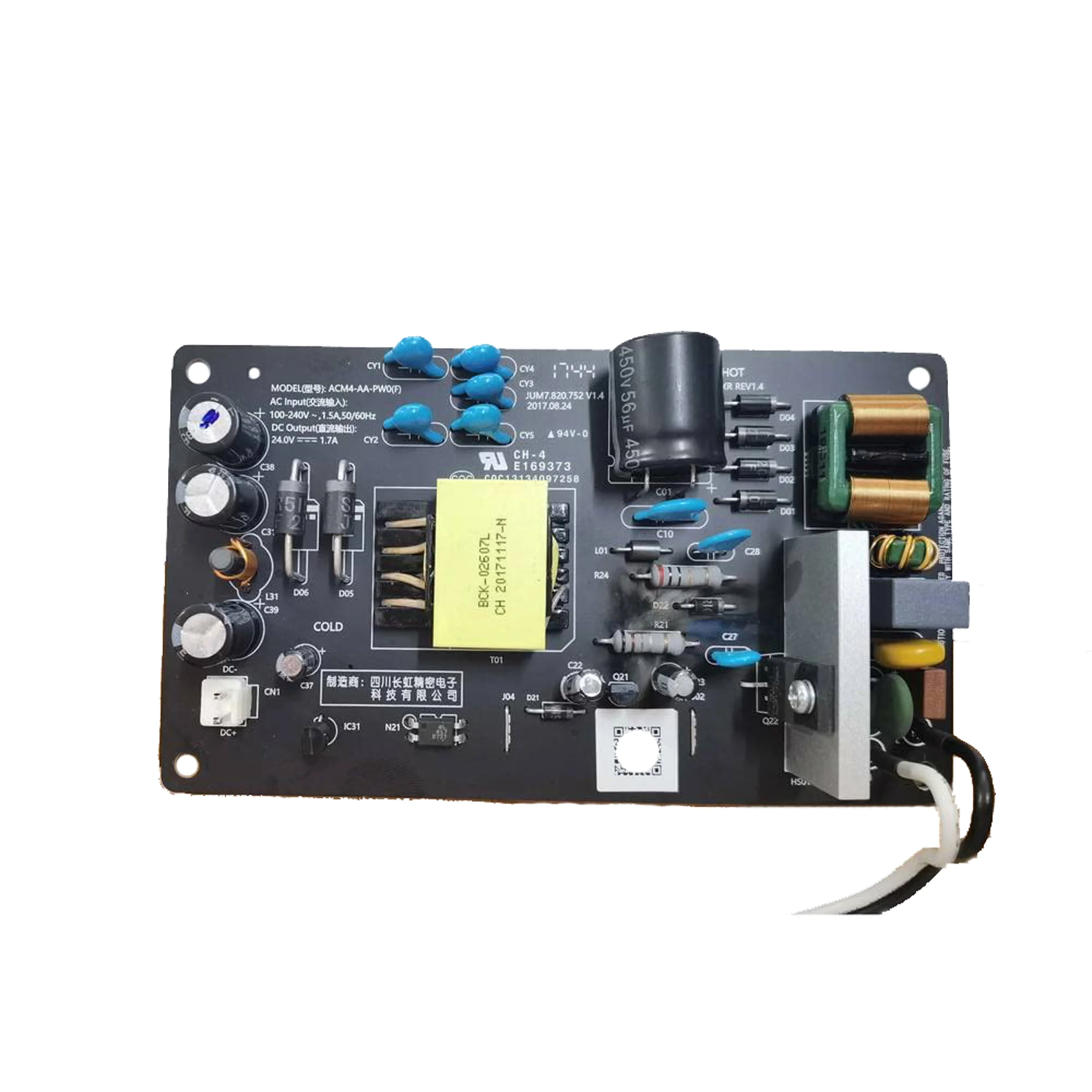 

Genuine Edition Original ACM4-AA-PW0(F) ACM4-AA-PW0 (F) ACM4-AA-PW0 JUM7.820.752 V1.4 Air Purifier 2S Power Board Good Working