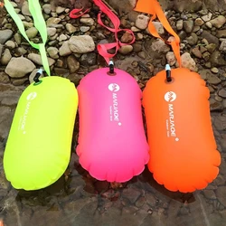 Outdoor Safety Swimming Buoy Multifunction Swim Float Bag With Waist Belt Waterproof PVC Lifebelt Storage Bag For Water Sports