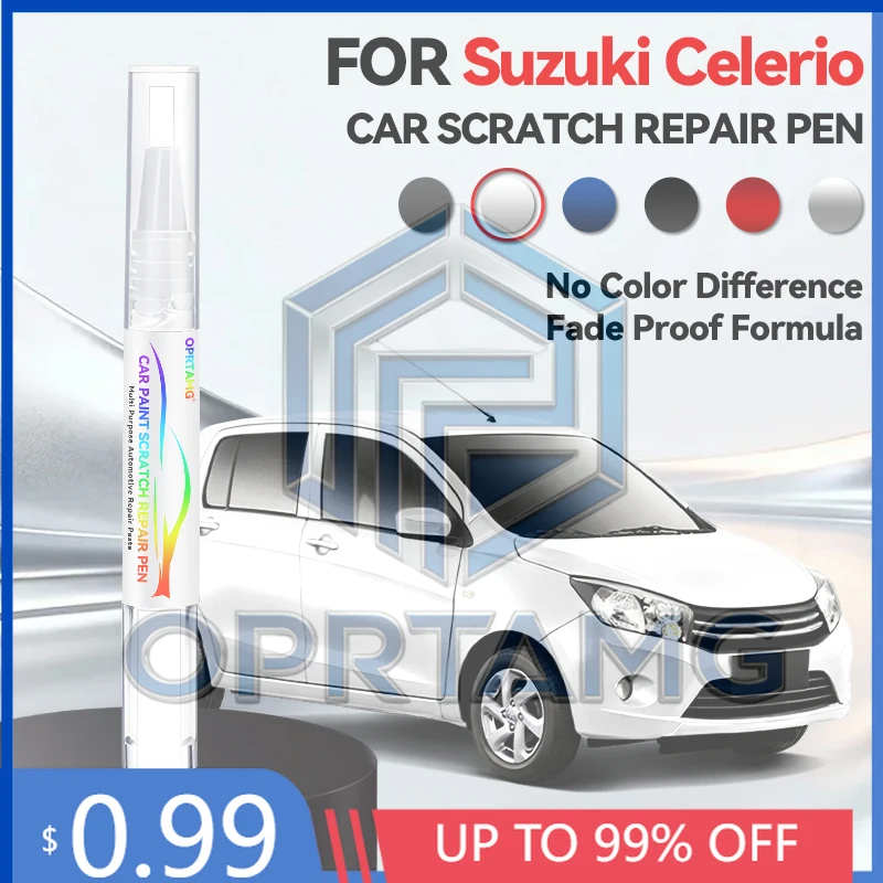 

2026 Hot Purpose Vehicle Car Paint Repair Pen For 1996-2026 Suzuki Celerio Paint Scratch Repair Accessories White Black Sliver