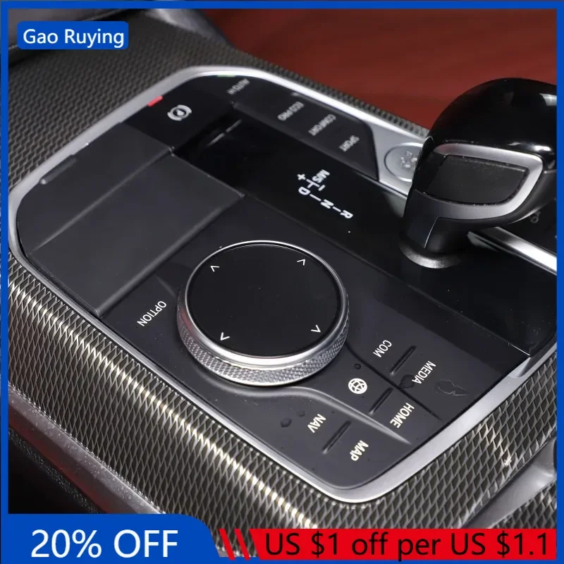 

Gao Ruying For BMW 3 4 Series G20 G21 G28 G22 G23 2020-24 Car Central Control Gear Storage Box Mobile Phone Box Car Accessories