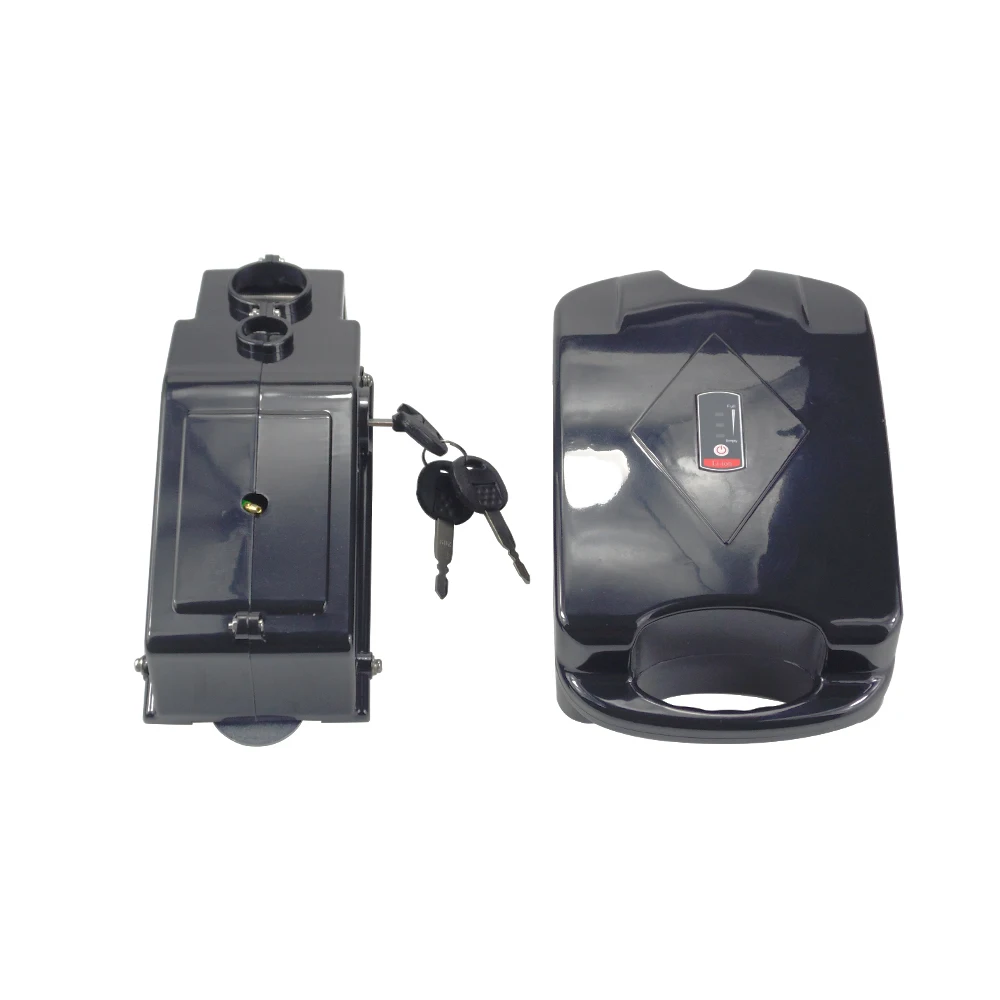 EBike ที่นั่งแบตเตอรี่ 250W กบ EBike แบตเตอรี่ Pack 36V 10.4Ah 13Ah 15Ah 42V 2A สําหรับพับไฟฟ้าจักรยาน