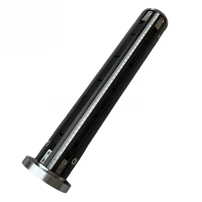 Aluminum body lightweight expandable air shaft with rubber strip