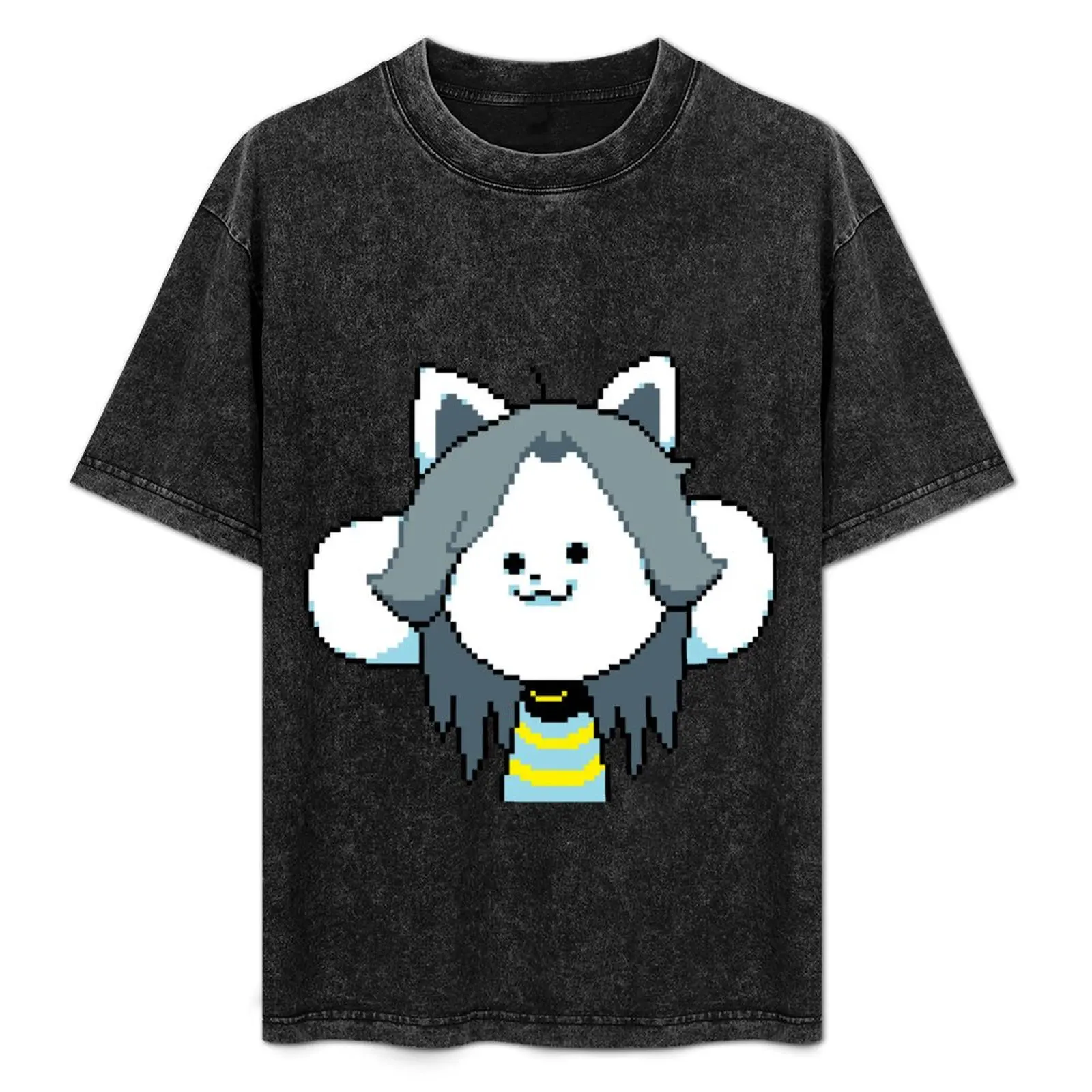 Undertale Temmie Shop T-Shirt designer shirts graphic t shirt vintage animal prinfor boys fitted t shirts for men