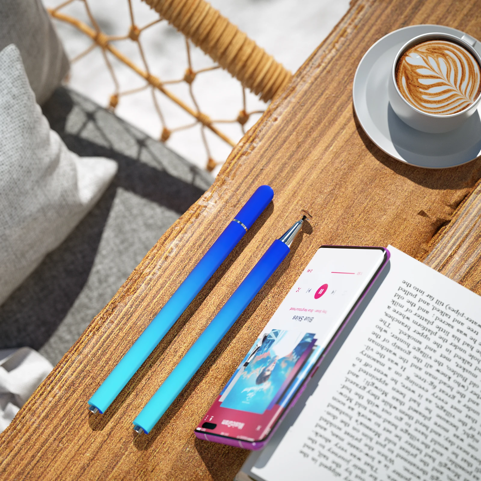 

Aluminum Alloy Capacitive Stylus Pen Lightweight Portable Touchscreen Writing Tool Precision Drawing Note taking for Tablets