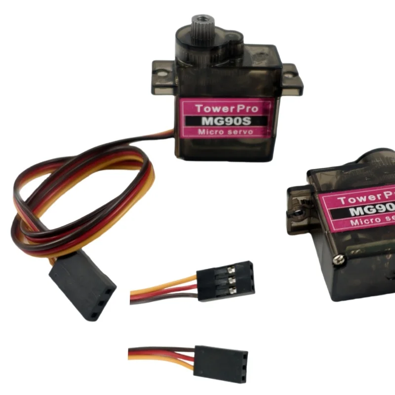 MG90S 9g 90 °   180 °   Micro Servo Metal Gear 4,8 V-6,0 V für RC Hubschrauber Flugzeug Boot Auto Trex 450 RC Roboterarm Verbesserte Teile