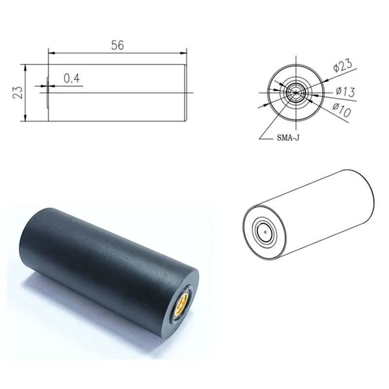 Antena GNSS Helix A92Z H490LXA GPS L1 L5 do RTK GIS Survey
