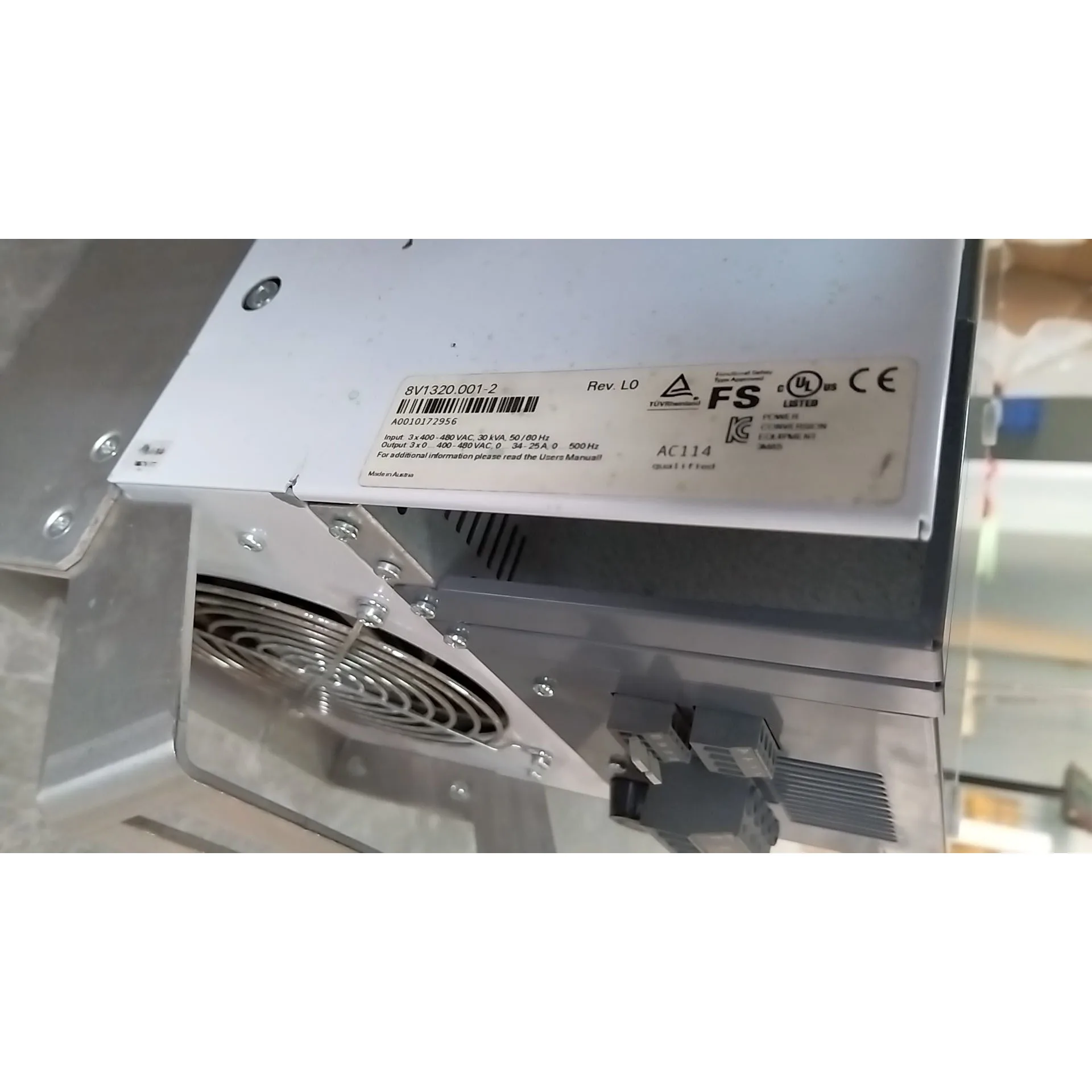 8V1320.001-2 Servo drive Com garantia