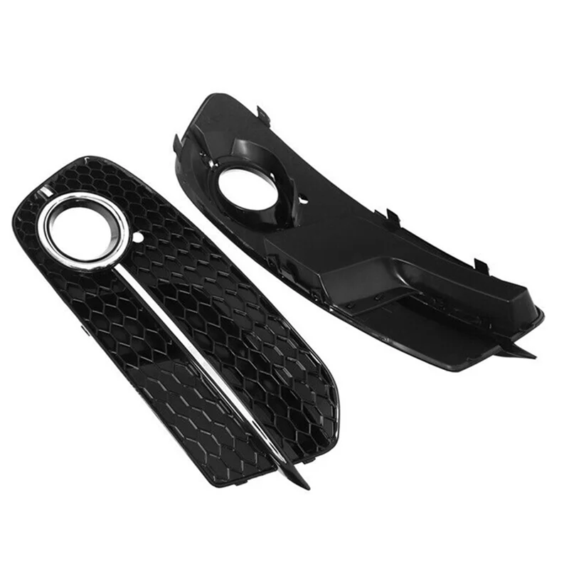 

L38A-8R0807681M 8R0807682J Front Bumper Lower Mesh Grille Front Bar Fog Lamp Cover Automotive For Q5 2013-2016