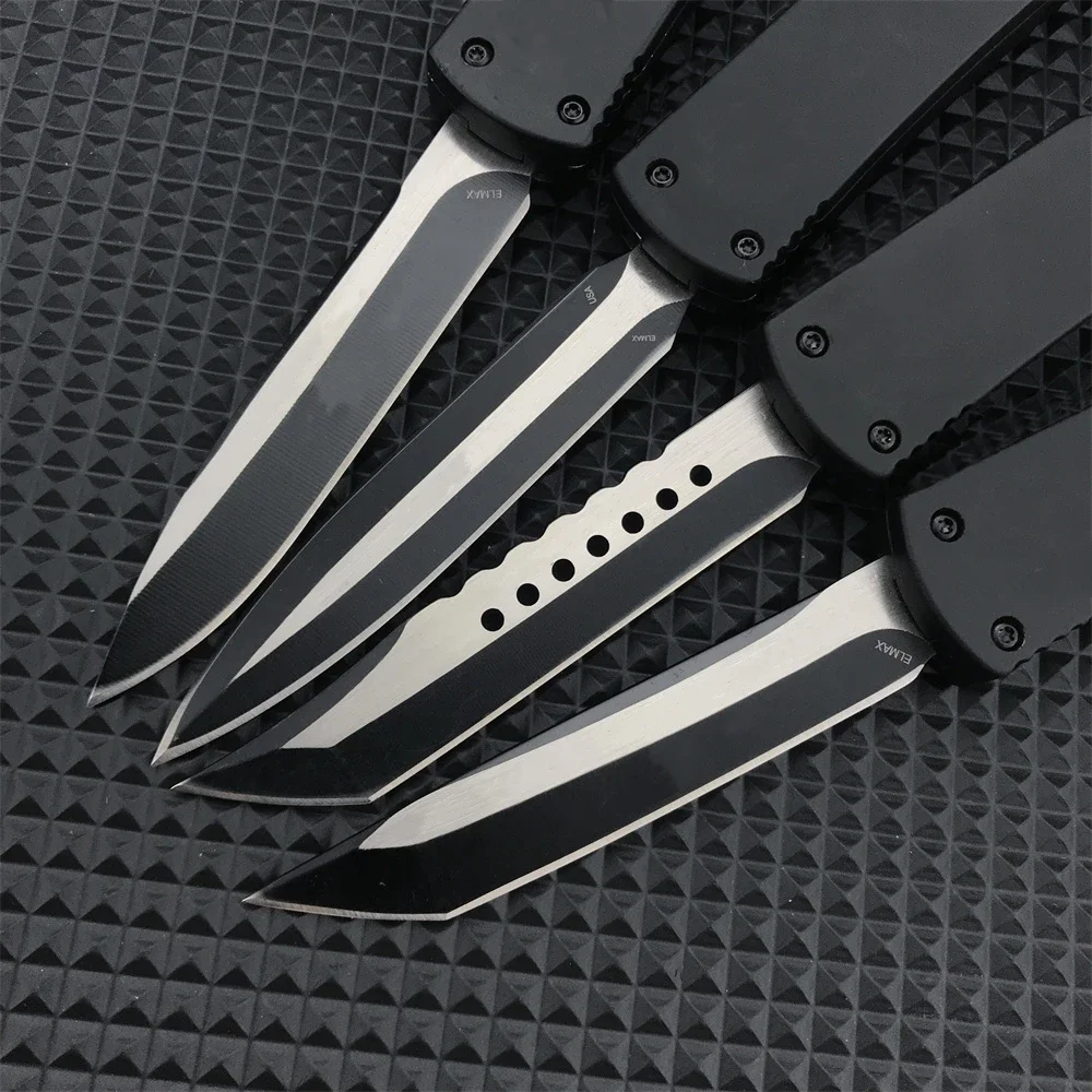 Mirco UT70 Pocket Knife Outdoor Camping Tools 440C Blade Zinc Alloy Handle EDC Hiking Cutting Hunting Knives