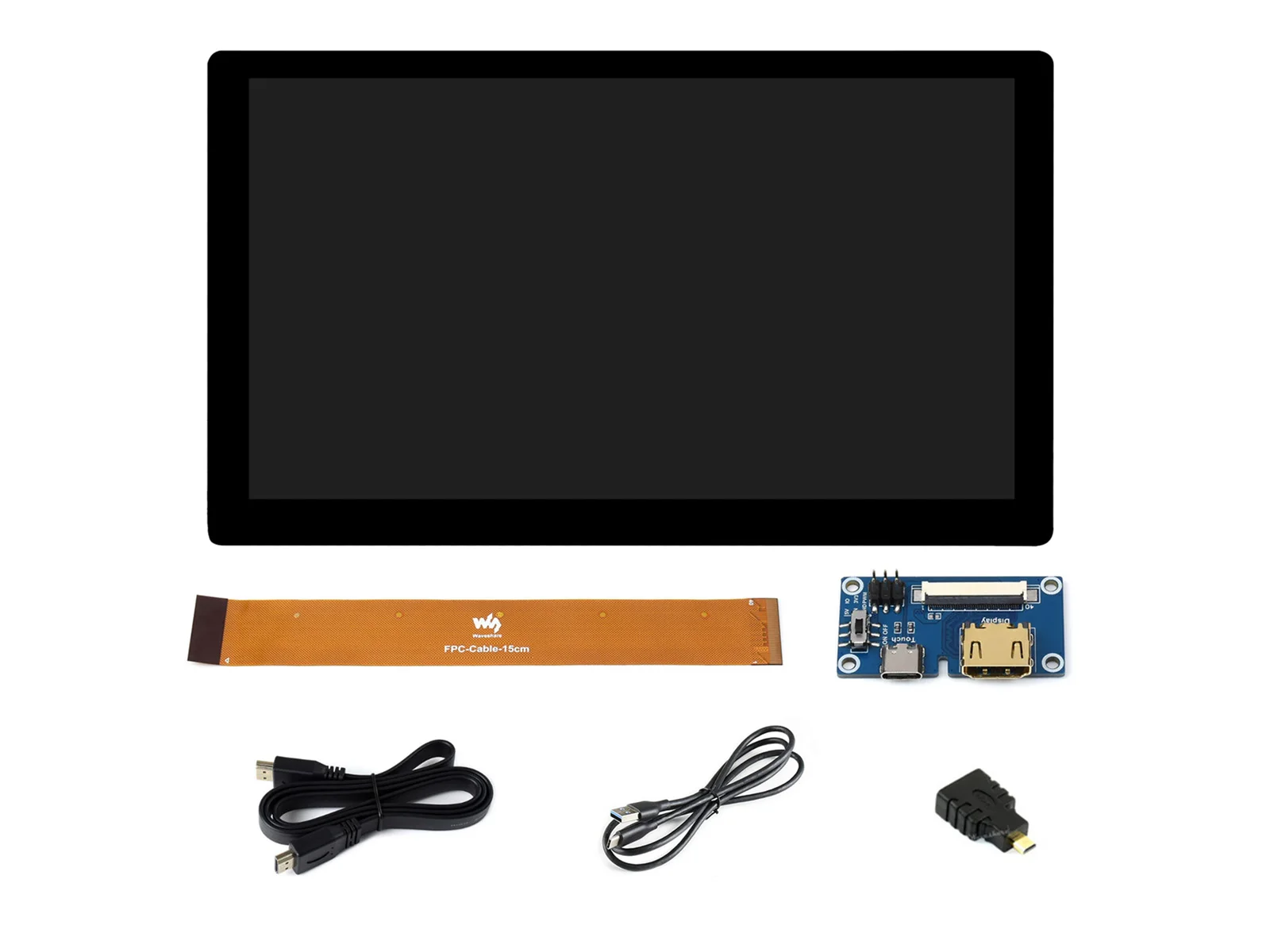 

70H-1024600-QLED-CT-B,QLED Integrated Display,Touch Display,1024×600,With Development Accessories,Support Window /Linux etc