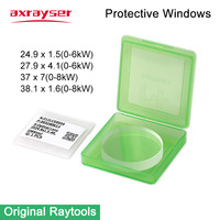 Raytools Lens Original Laser Protective Windows D27.9*4.1mm / D24.9*1.5mm 211LCG0037 JGS1 1064nm Quartz Fused Silica BT210 BT240