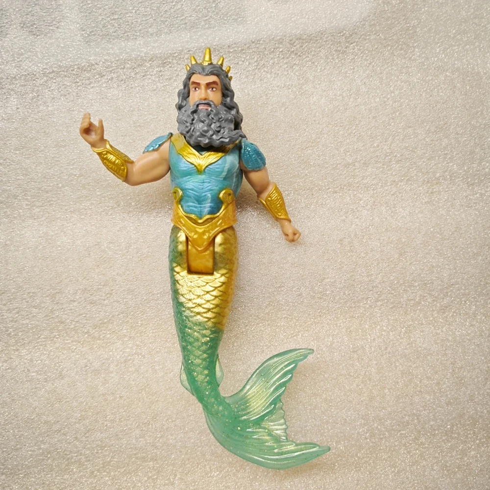 1PCSoriginal princess mermaid, prince Ariel, PVC action doll model, cake decoration doll, toy, children\'s gift