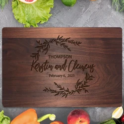 Personalized Wooden Cutting Board, Custom Cutting Board, Personalized Wedding Gift, Bridal Shower Gift, Housewarming Gift