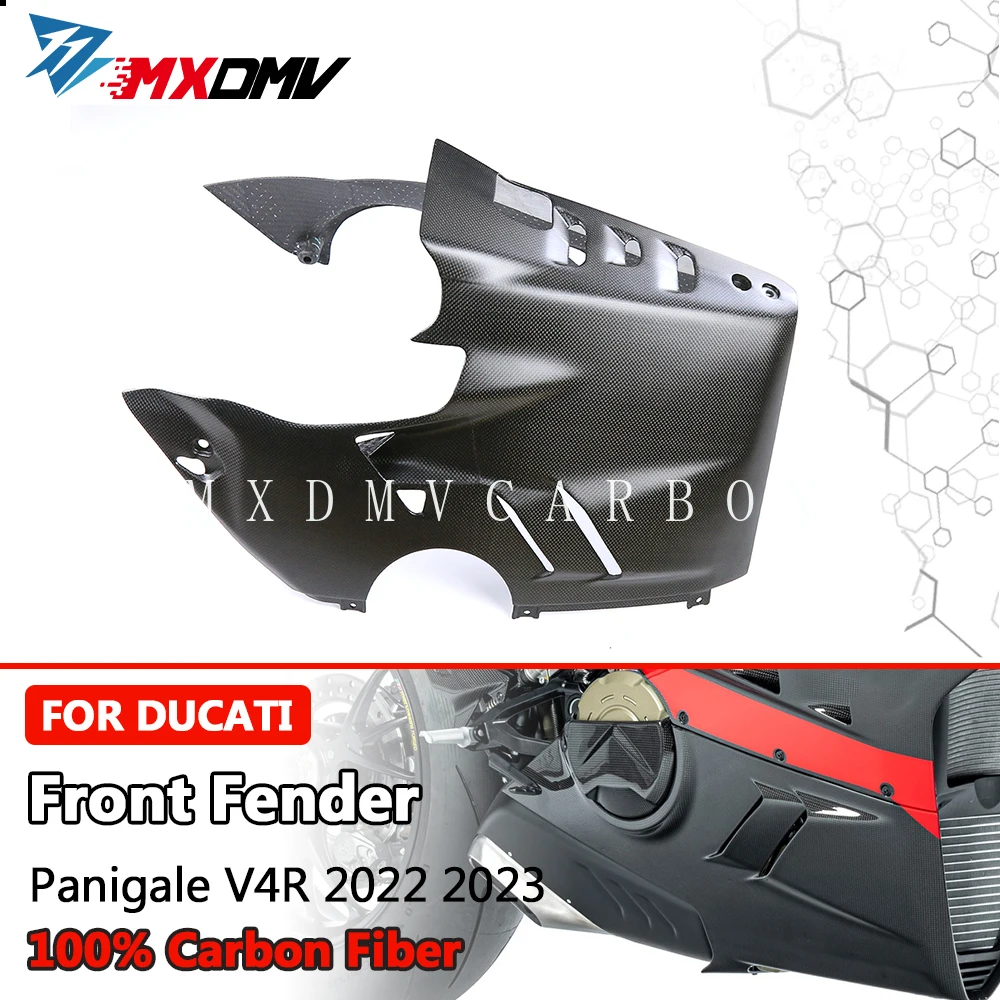 

Углеродное волокно BELLY PAN RACE, обтекатель выхлопа для DUCATI Panigale V4R 2022 2023, аксессуары для мотоциклов