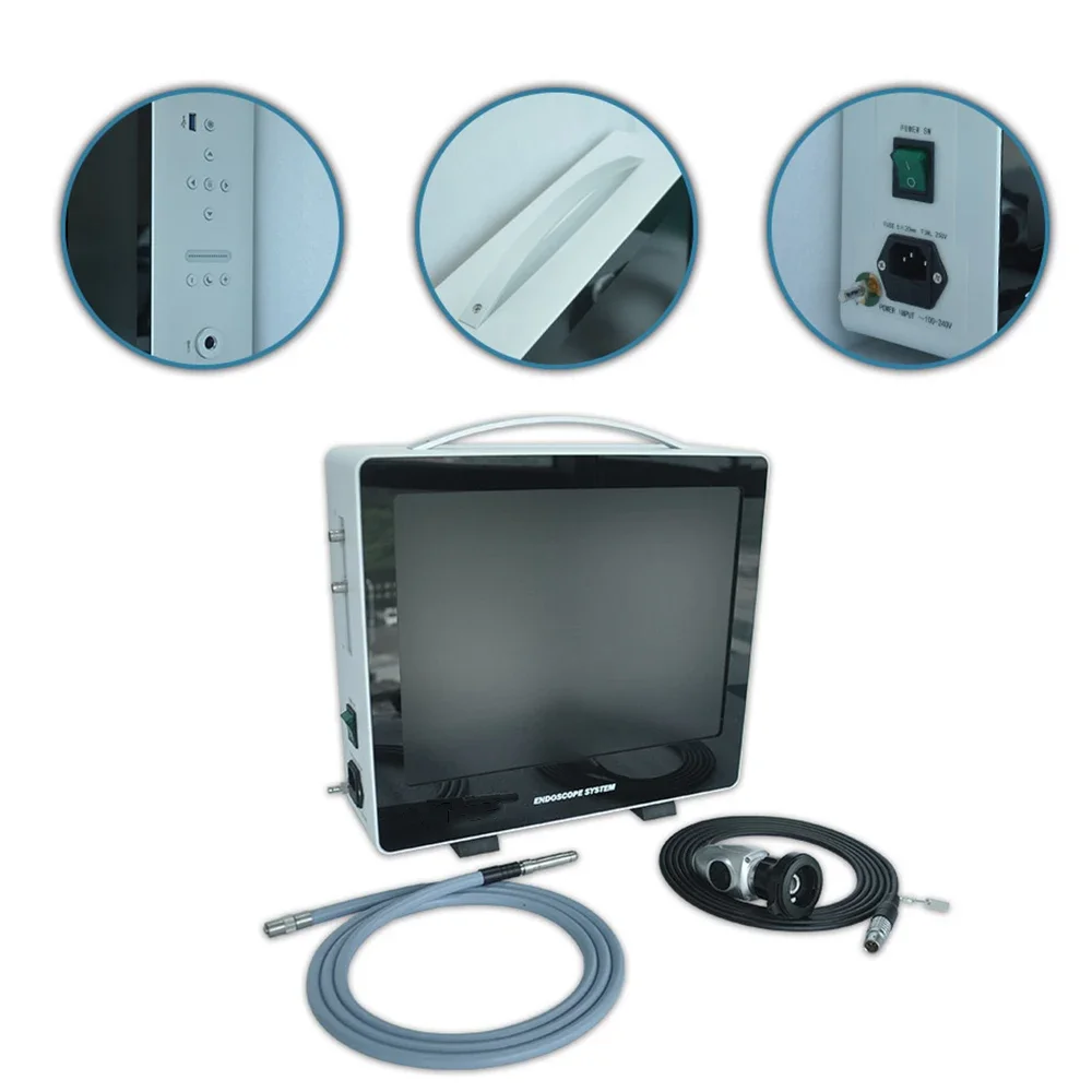 Factory FHD Medical Veterinary Endoscopic Camera System for Pet Clinic