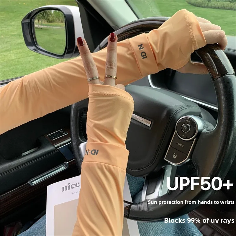 mangas-de-seda-helada-de-poliamida-para-mujer-proteccion-uv-elegantes-y-versatiles-para-ciclismo-de-verano-y-deportes-al-aire-libre