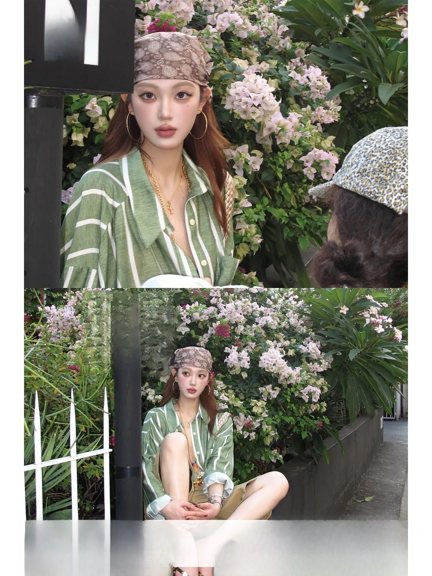 

Женская свободная рубашка-жакет Okaaay Lazy Sle в полоску, весна-лето, винтажный стиль, с длинным рукавом и отложным воротником