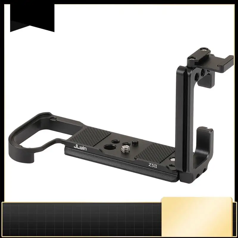N33R-JLWIN For Nikon Z5 II Arca Compatible L-Shape Quick Release Plate Cold Shoe Mount For DJI Ronin RS Support