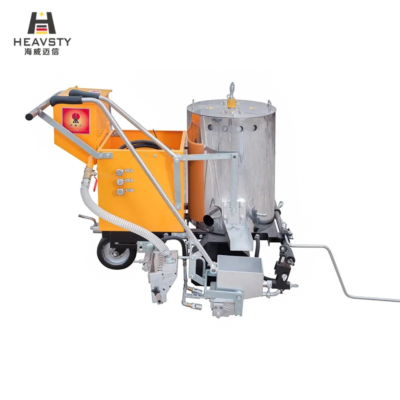 HEAVSTY HW860 Hand-pushed Thermoplastic paint striping machine, paint road marking machinery