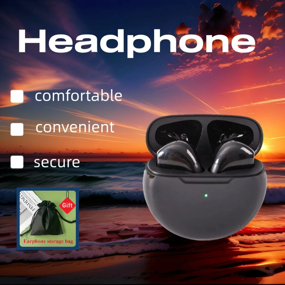 

Wireless Bluetooth Earbuds TWS Headset: Active Noise Cancelling HD Mic for Clear Calls Perfect for Phone/Tablet/PC