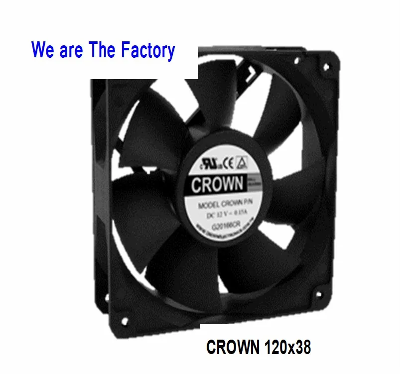 120x38 DC cooling  FAN H9 Security