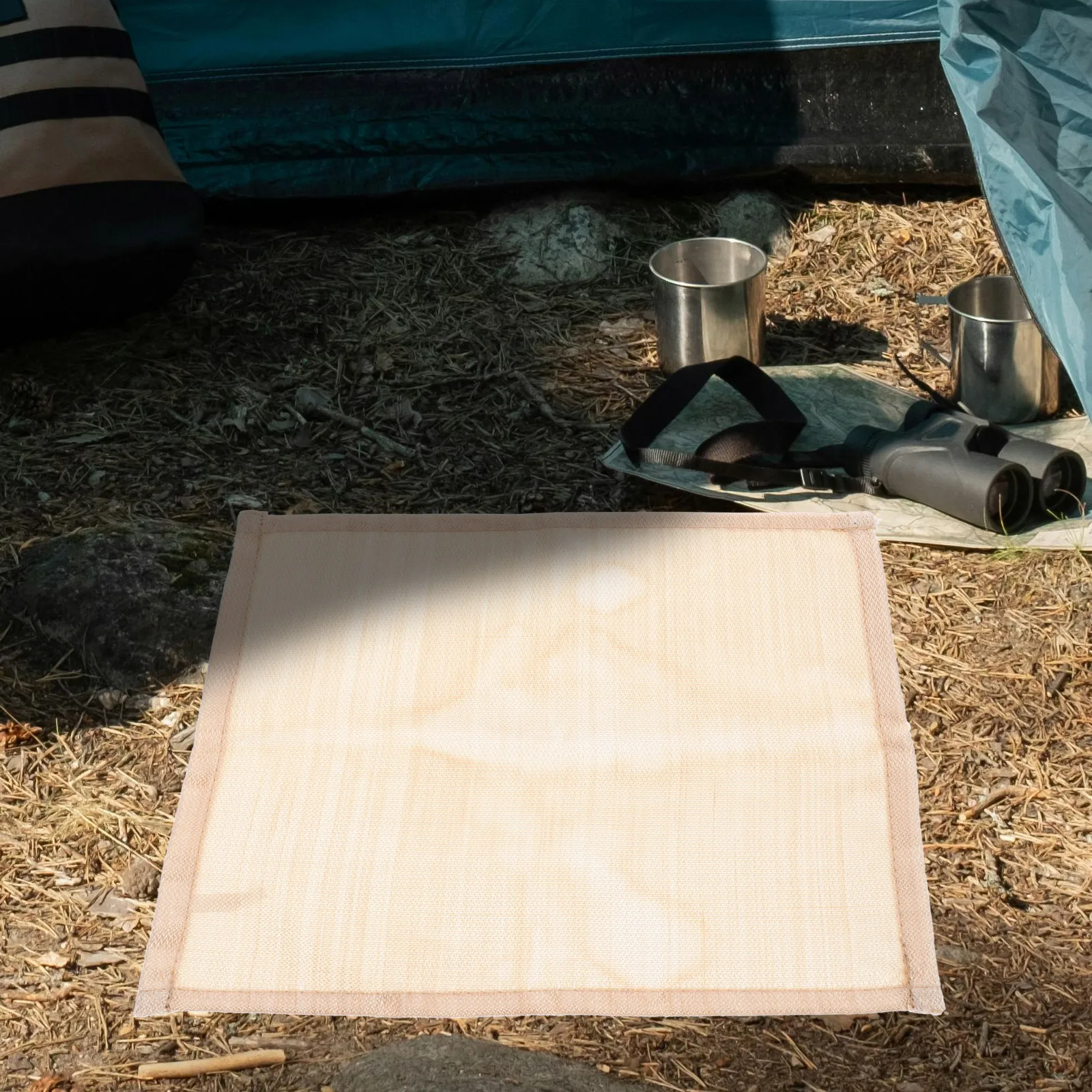 

Barbecue Insulation Pads High Temperature Resistance Fire Resistant Blanket Camping
