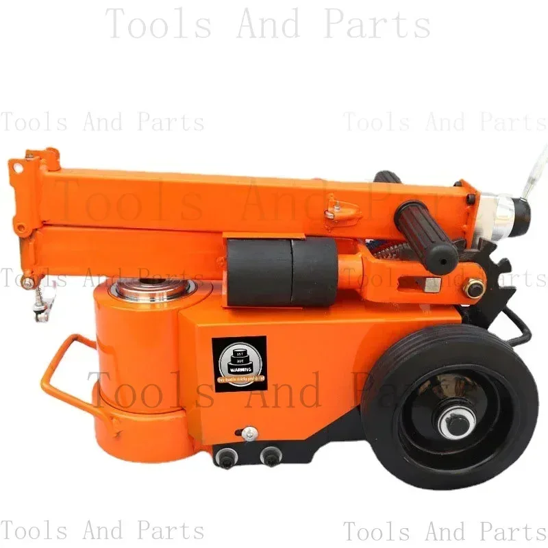 

Horizontal Pneumatic 50 Tons Hydraulic Steam Repair Tire Pressure Truck Heavy-Duty Jack