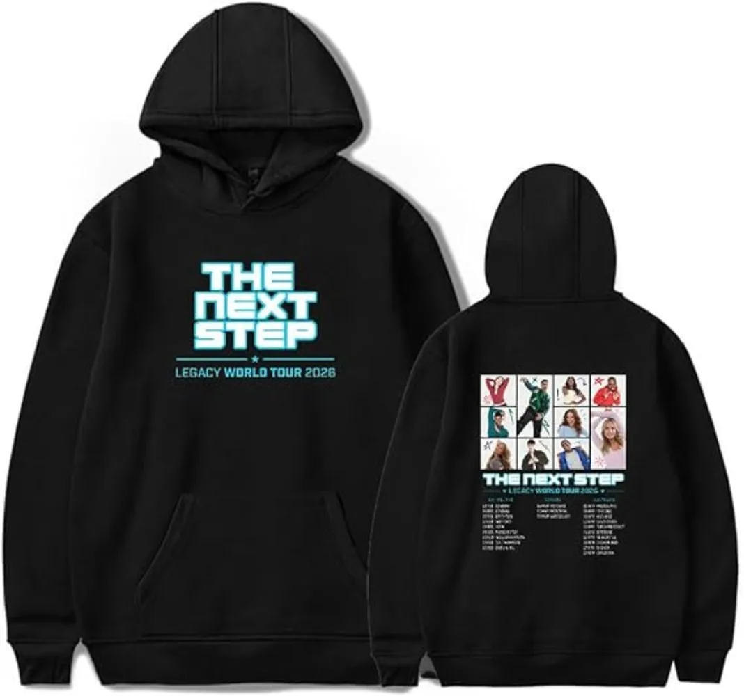 

Худи The Next Step Legacy World Tour 2026: модная повседневная одежда в стиле Харадзюку
