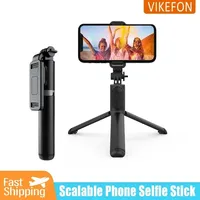 Handheld Gimbal Selfie Stick Phone Holder Remote Control for Shooting Extendable 101cm Desktop Tripod for iPhone Samsung Xiaomi