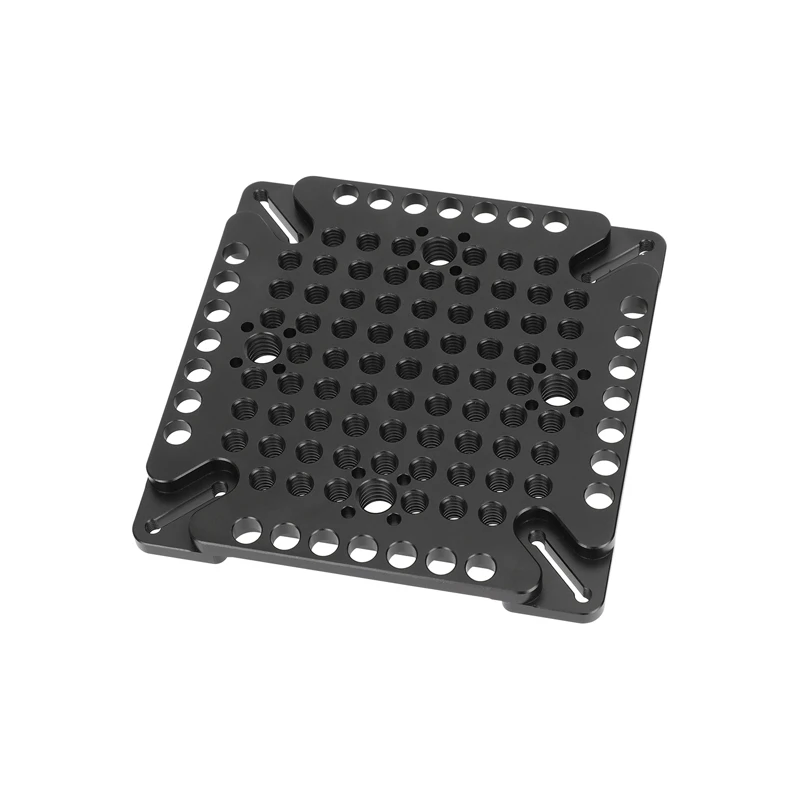 Placa de queso multiusos CAMVATE, placa de queso con conmutación de vídeo con múltiples hilos de 1/4 "-20 para moni