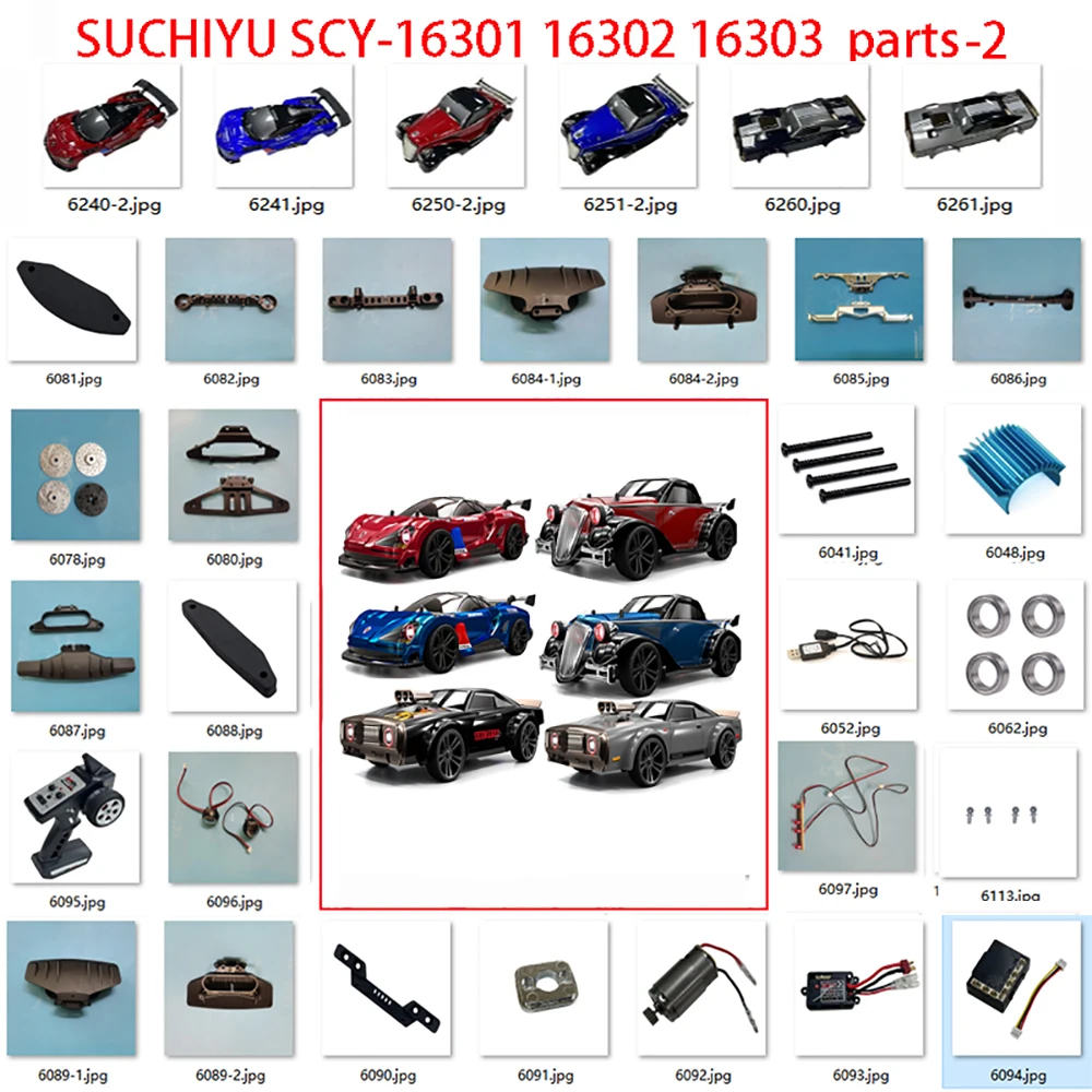 SCY-16301, SCY-16302, SCY-16303: La Soluzione Definitiva per Ricambi RC Drift Car di Alta Qualità su AliExpress