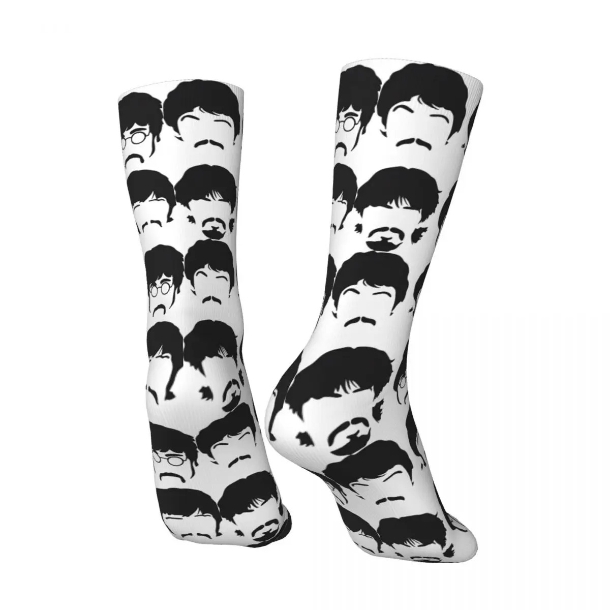 The Heavy Metal Beatle Rock Socks Autumn Stockings Modern Men\'s Quality Socks Printed Outdoor Anti Bacterial Socks