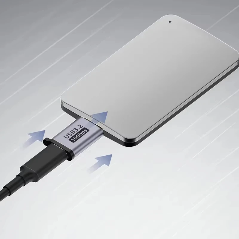 Micro B USB C 3.0 Male to Type C Female Adapter Type-C USB3.0 Micro B Connector for External Hard Drive Disk HDD Cable Adapter