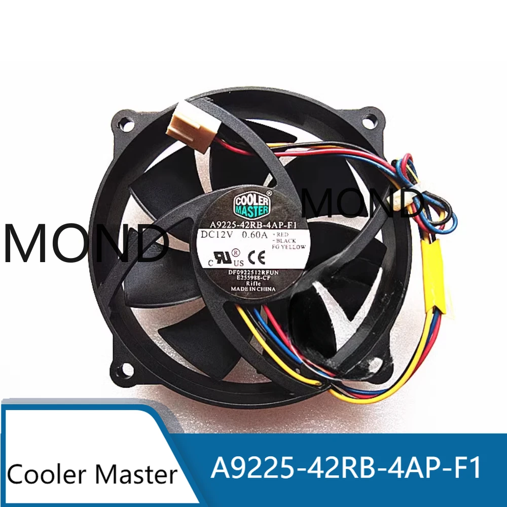 

A9225-42RB-4AP-F1 DF0922512RFUN 9CM PWM Temperature Controlled CPU Fan CoolerMaster Fan