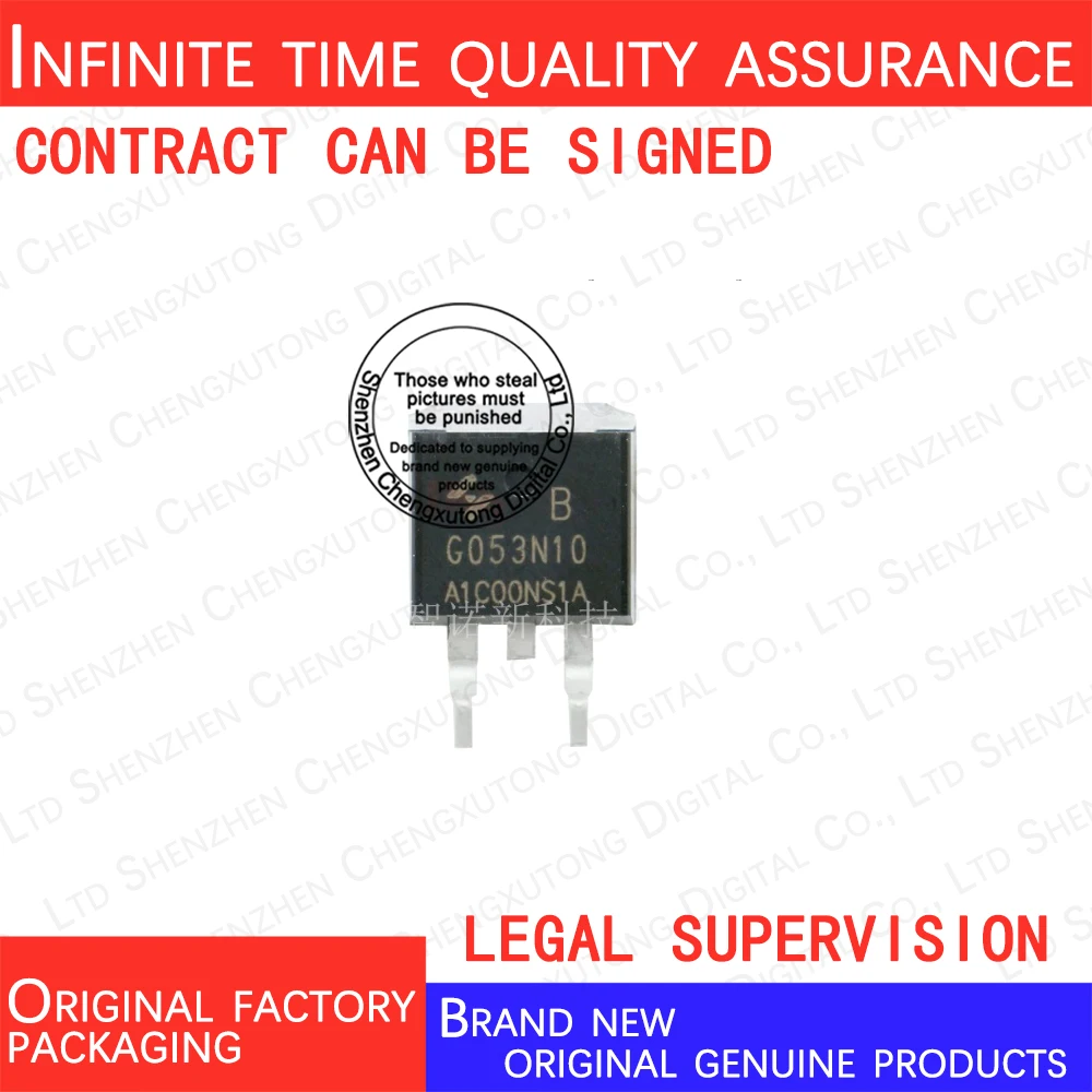 

10pcs/lot HYG053N10NS1B G053N10 TO-263 100% genuine stock in brand new original packaging