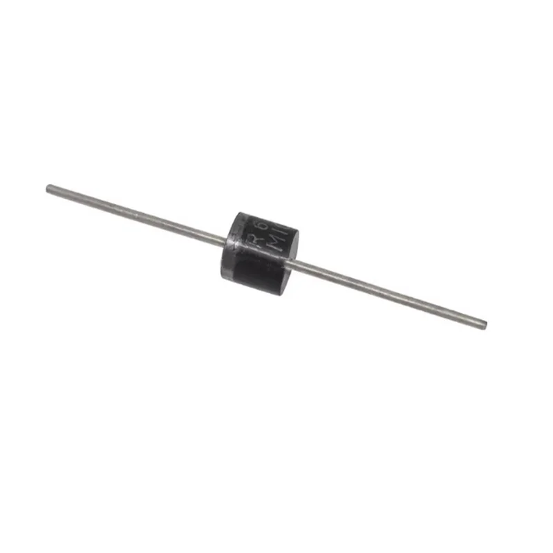 1pcs Through-hole diode FR607, high-frequency fast recovery diode 6A1000V, 38 yuan per box, long pin, high power