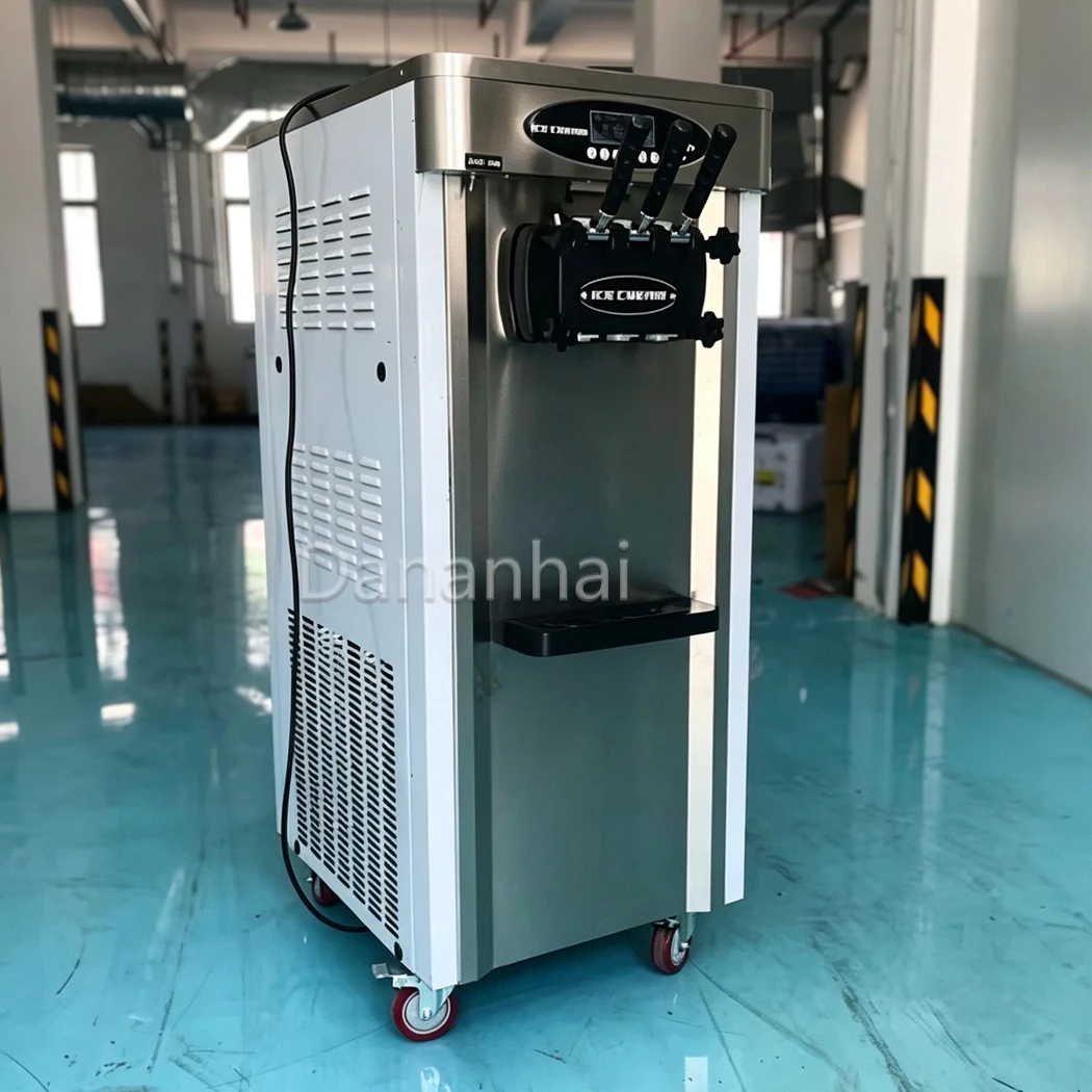 High Quality Italian Hard Ice Cream Making Machine, Small Multifunctional Popsicle Machine