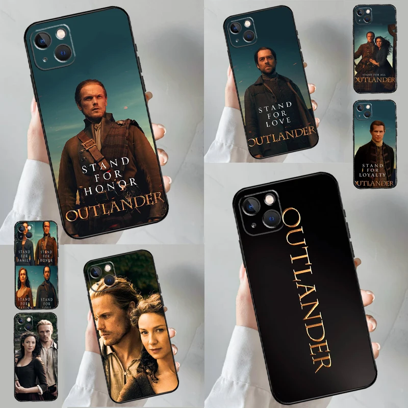 Outlander  season 6 TV Jamie Fraser Case For iPhone 16 15 14 13 12 Mini 11 Pro Max X XR XS 7 8 Plus Soft Bumper Cover