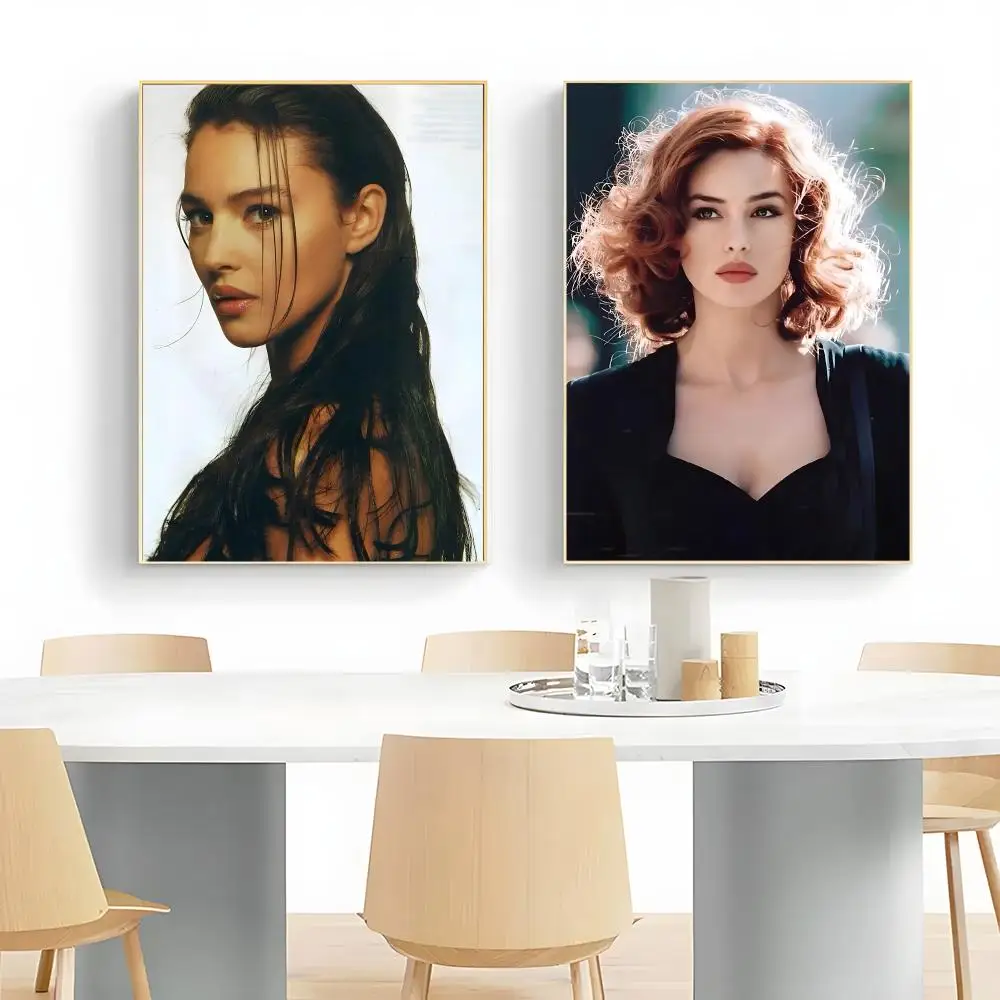 Glamorous Celebrity M-Monica Bellucci Poster Wall Art Print Decorative Mural Home Decor Gift Unframed